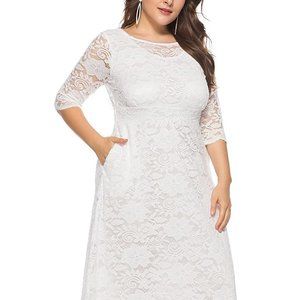 SOLD! Eternatastic Lace Maxi Dress